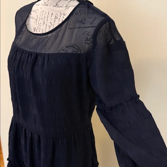 Banana Republic Black Long Sleeve Dress - Picture 6 of 10